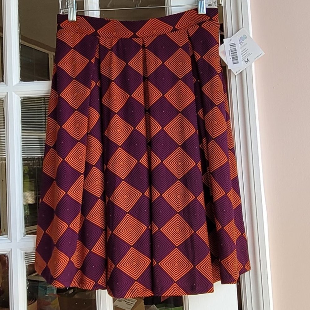 LuLaRoe Madison Pleated Skirt Size Medium (10-12)